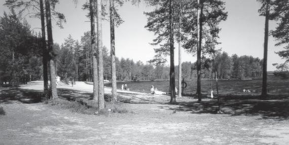 Varpaisjärven kunta ven, Rautavaaran ja Varpaisjärven paikoin lähes erämaisissa maisemissa.