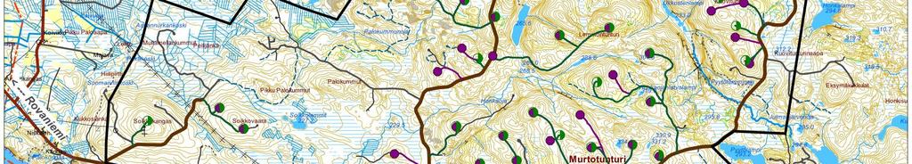 Lohilamminahoon johtavan ajouran eteläpuolella sijaitseva yksittäinen kiviröykkiö, ilmeisesti vanha rajamerkki. 230.