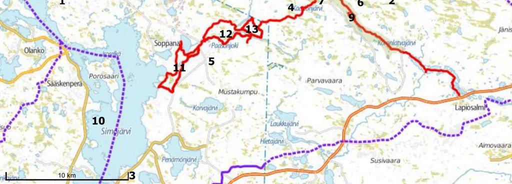 Retkeily on nykyisin Korouoman alueen merkittävin käyttömuoto. Käyntikertoja on arviolta noin 30 000 vuodessa, joka on vähitellen kasvanut vuosittain.