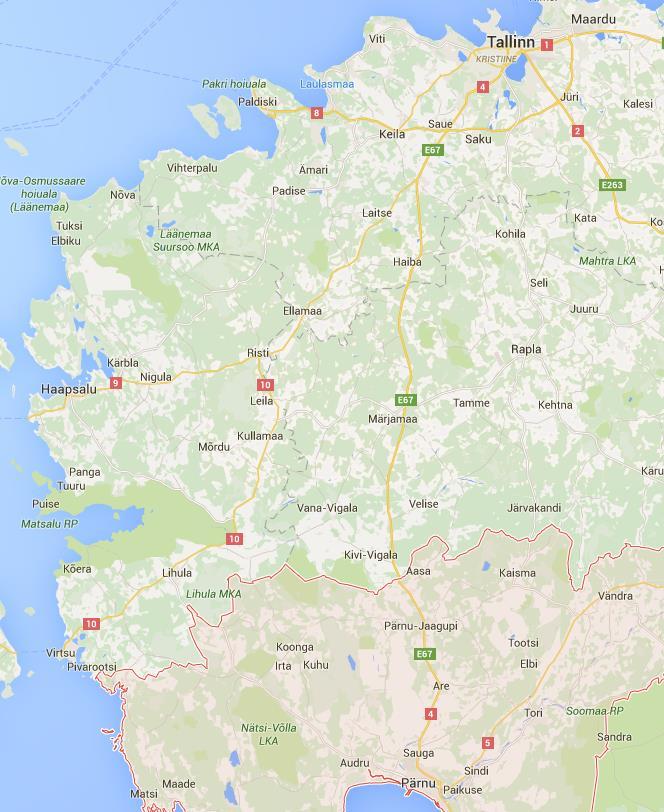 Tie jatkuu Pärnun ohitse Latvian ja Liettuan kautta kohti Puolaa. Hotellista on n. 1 km matka hienohiekkaiselle rannalle ja myös n. 1 km matka kaupungin ydinkeskustaan, jossa sijaitsee mm.