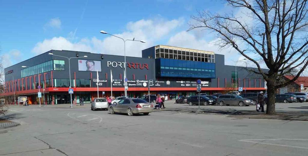 Pärnun ostoskeskuksen toinen Port Artur-tavarataloista.