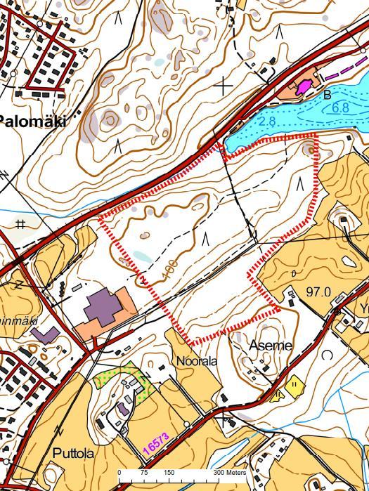 32 Osa-alue 14, Patalahden poukama (kuva 19) Järvenpoukaman etelärannalla on edustavaa käenkaali-mustikkatyypin (OMT)