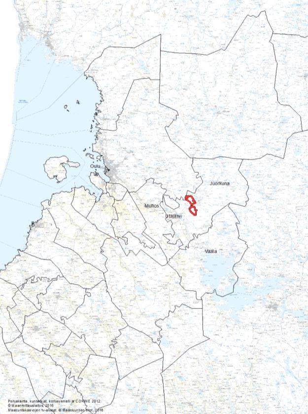 132 Alueet Utajärvi Maaselkä-Hepoharju Kunta Utajärvi Yleiskuvaus Kohdealueet sijaitsevat Utajärvellä Sanginkylän ympäristössä. Etäisyyttä Utajärven kuntakeskukseen on 9-10 km.