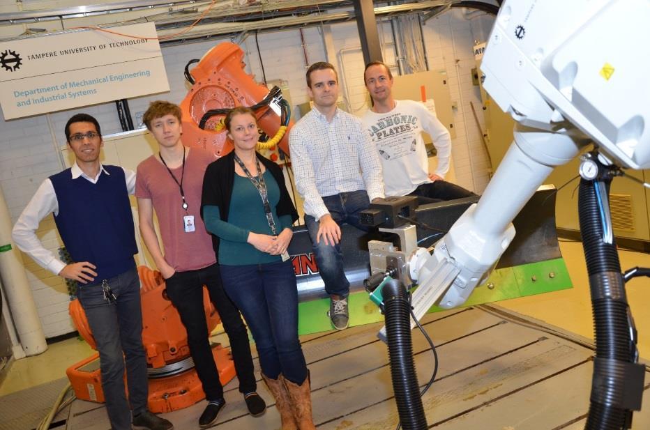 UNITY - Ihmisen ja robotin luonteva yhteistyö TTY:n Kone- ja tuotantotekniikan laitoksen ja Signaalinkäsittelyn laitoksen yhteisprojekti Alkaa lokakuussa 2016 Projektissa tuodaan teollisuusrobotiikan