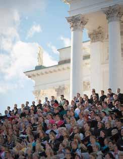 Kirkon musiikkijuhlat tuo musiikkiharrastajat Tuomiokirkolle Valtakunnalliset Kirkon musiikkijuhlat järjestetään toukokuussa Helsingissä.
