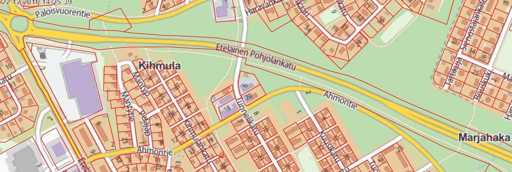 Kaavaselostus 4 (21) 2. LÄHTÖKOHDAT JA ALUEEN NYKYTILANNE 2.1.Selvitys suunnittelualueen oloista Alueen yleiskuvaus Kaava-alue sijaitsee Kangaslammin asuinalueella Iisalmen keskustan kaakkoispuolella.