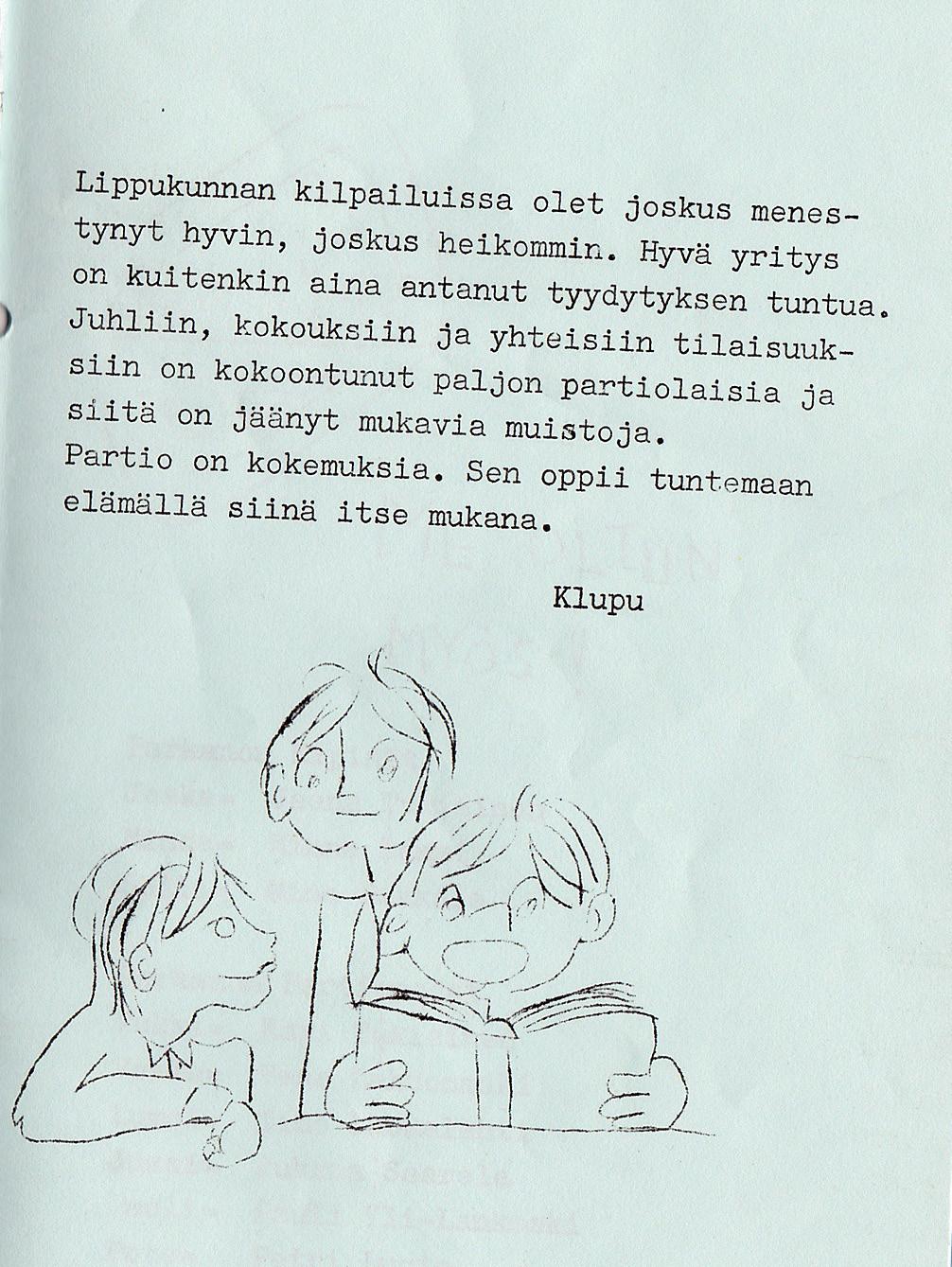 Tämän tekstin kirjoitti Parkanon Partiopoikien