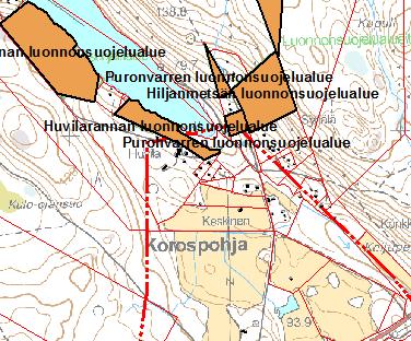 Jääkauden jäätikön sulaessa kerrostuneita sora-alueita on Ylisjärven pohjoispäässä, kylän keskustassa ja Reinanpohjassa.