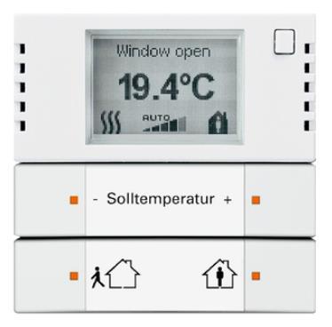 WES/A3.1 Anturi sääyksikölle. [21.] 13.2.4 Termostaatit Huonetermostaateilla käyttäjä voi muuttaa huonelämpötilan haluamakseen.