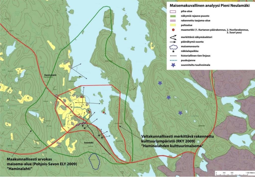 22 Merkintä ei ole esteenä tuulivoimaloiden rakentamiselle. Pohjois-Savon maakuntakaava 2030: A1 11.001 Pieni Neulamäki (kumoaa KSMK:n merkinnän) Keskeisen kaupunkialueen yleiskaava (v.