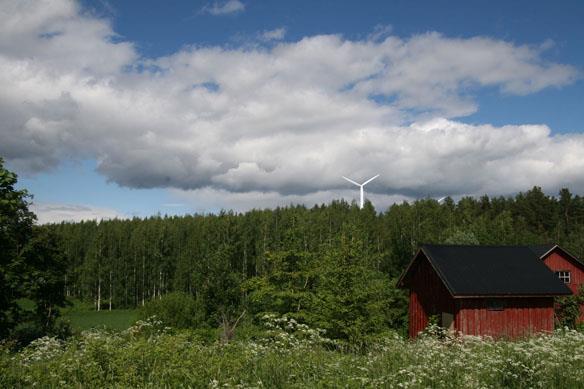 66 Kuva: Kurenlahden tuulivoima-puisto Kurenlahden asutuksen suunnasta katsottuna 4.
