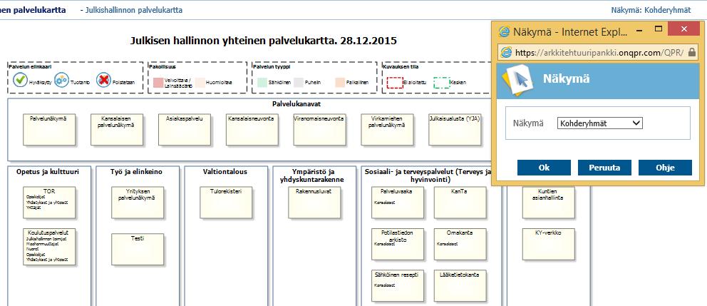 3. Palvelukartan katselu portaalissa Palvelukartta