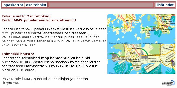 Mobiileja paikkatietosovelluksia ja -palveluja