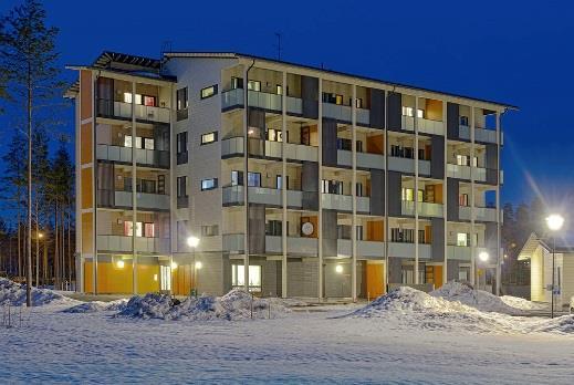 Rakennusliike Reponen Oy:n vuonna 2011 rakentama 5-kerroksinen puukerrostalo, jossa on 27 vuokra-asuntoa. Kohteelle myönnettiin vuonna 2012 valtakunnallinen Puupalkinto.
