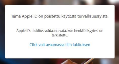 HYVÄSTIT LUOTTOKORTILLE CERT-FI: Varoitus 03/2016 Aktiiviseen