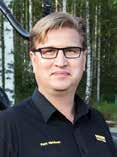 2001 alkaen Ponssen palveluksessa vuodesta 1997 Keskeinen työkokemus: Ponsse Oyj, Pohjois-Euroopan alueen johtaja (Vice President) 2007 2008, Ponsse Oyj, kotimaan