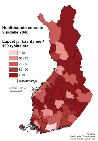 1 Kehitystrendit Rakennesuunnitelman tavoitevuosi on 2040 eli 25 vuotta tästä eteenpäin.