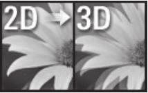 50 3D-KUVANNUS 3D-kuvan katselu Kuva saattaa poiketa tv-laitteestasi. Tarkastele 3D-kuvia 3D-tilassa 1 Toista 3D-video tai valitse 3D-kanava.