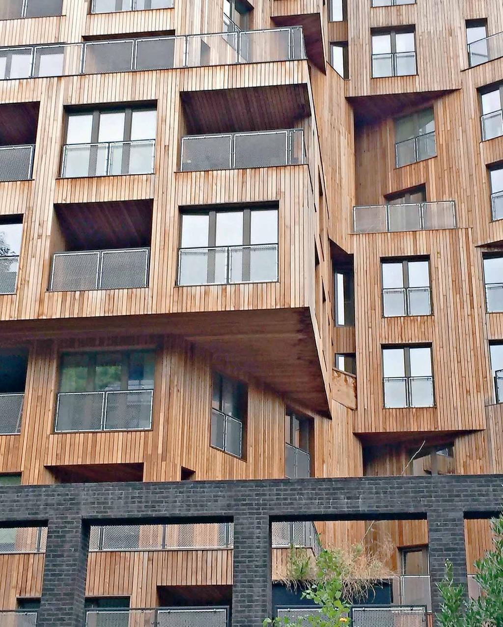 LONTOO RAKENTAA PUUSTA Banyan Wharf (rakennuttaja Regal homes) on puu ja teräsrunkoinen talo