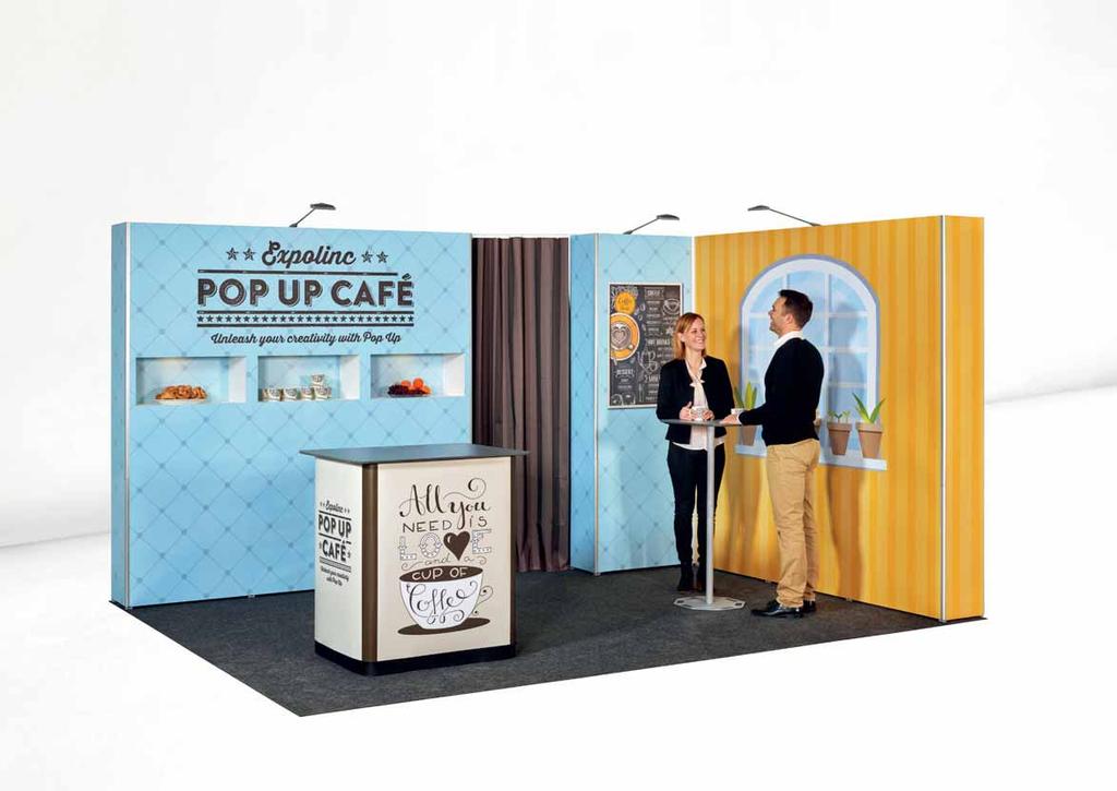 Pop Up Magnetic mallisto Yhdistele runkoja rajoituksettomasti ja rakenna oma ainutlaatuinen kokonaisuutesi eri korkuisista suorista tai kaarevista seinämalleista.
