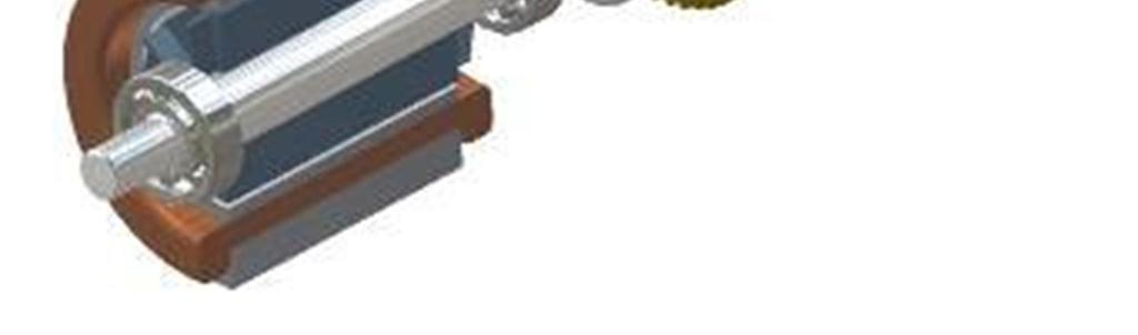 Staattorin magnetointikäämitykset ovat kiekon rinnalla, usein jaettu molemmille puolille roottorin magneettipiiriä. Tämä vähentää aksiaalisia tärinöitä ja pidentää laakereiden käyttöikää.