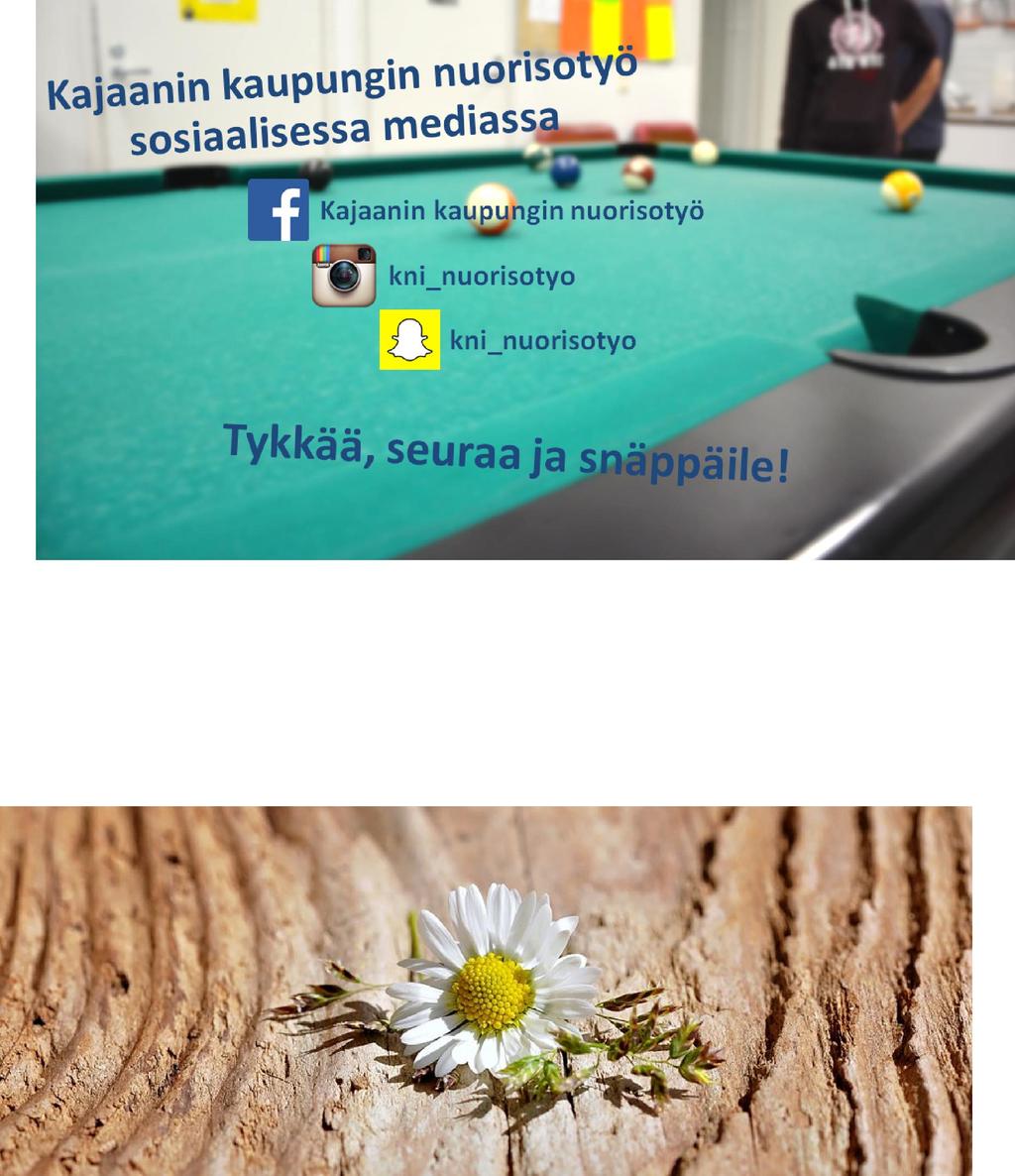 Seuraa nuorisopalveluiden Facebookia,