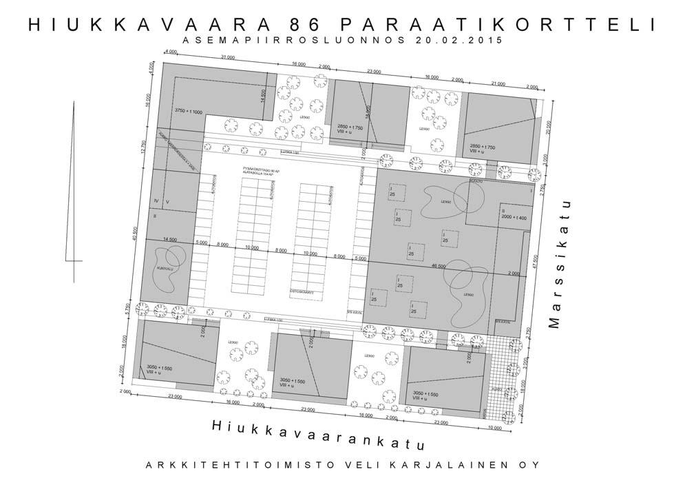 Hiukkavaaran keskuksen Paraatikorttelin