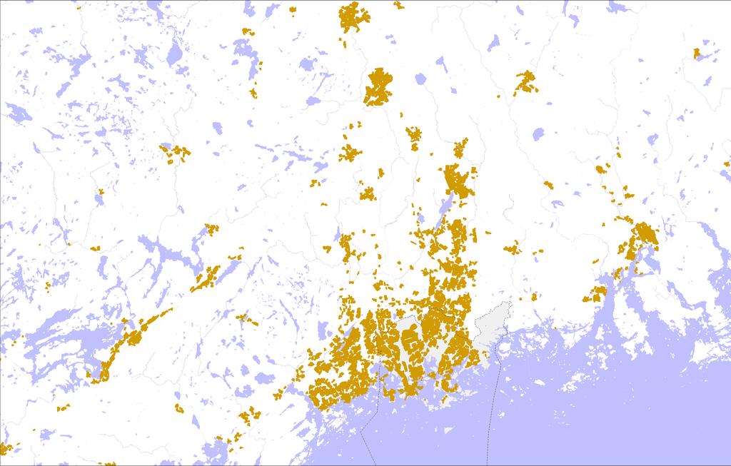 Helsingin seudun taajamarakenne v.
