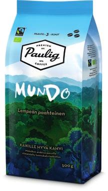 PAULIG PROFESSIONAL MEDIUM Kahvin marjaiset vivahteet, raikas hapokkuus ja rikas aromi luovat yhdessä lempeän elegantin makuyhdistelmän.