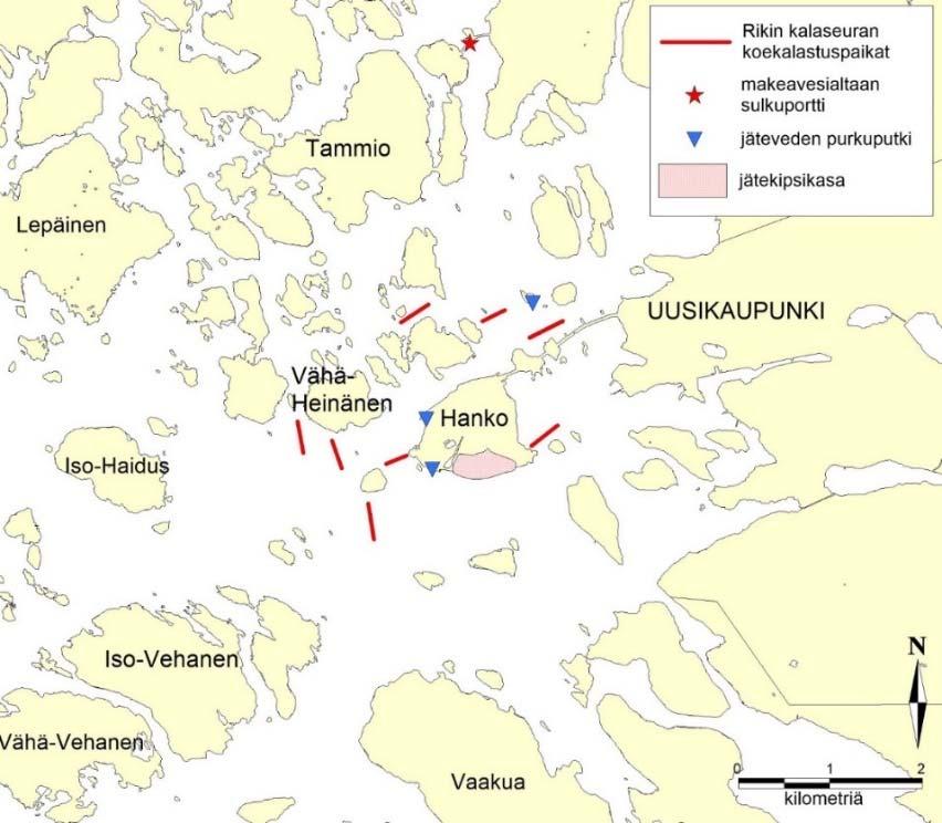 Hypoteesi 1B: Pasurin määrät ovat voimakkaimmin kuormitetulla alueella (alue A) suuremmat kuin muualla seuranta-alueella. Hypoteesi 1C: Saalismäärät korreloivat alueellisen ravinnemäärän kanssa.