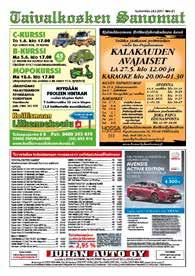 0400 257 351 IKKUNAT JA OVET myynti, asennus ja rahoitus E. Pulkkanen Ky Puh. 0400 383 168, e.mpulkkanen@gmail.com Lumimittari 22.5.2017 34 cm Lue ensin näköislehdestä: www.
