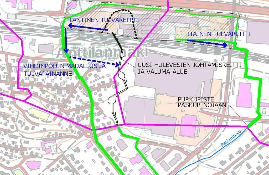 MITEN ASKO II VALUMA-ALUE JA OHJAUTUMINEN MUUTTUU Valuntakerroin ei