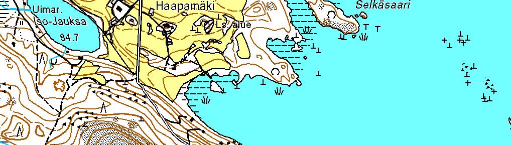 Kirsi Luoto Koekaivauskohteen sijainti merkitty kartalle