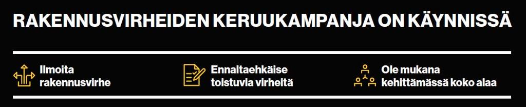 Osana Virhepankki-hanketta käynnistettiin 1.3.