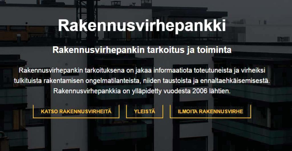 RISKILISTA RIITTÄMÄTÖN KOKONAISAIKATAULU VAIKEUTTAA MERKITTÄVÄSTI KUIVAKETJU10:N ONNISTUMISTA! 1. Rakennuksen ulkopuolelta tuleva kosteus vaurioittaa perustuksia ja lattiarakenteita. 2.