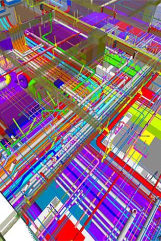 MAINTENANCE MODEL As-maintained model Includes mainly passive information Shows in 3D view HVAC equipment locations Service hatches Measuring sensors and meters Technical