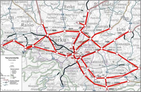 Liite 1 / 11 (14) TURKU Tarkastellut maantiet ja niiden valtakunnallinen merkitys Merkitys valtakunnallisen liikenteen näkökulmasta.