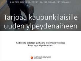 2017 Kaupungin tavoitteet