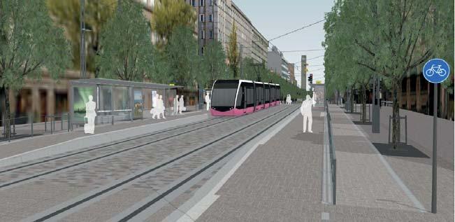 Hämeenkatu ennen ja 2022