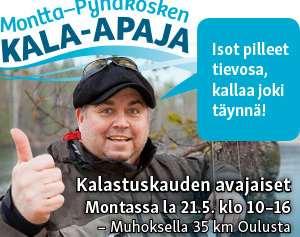 Virkistyskalastushanke 2016 Toteuttaja: Muhoksen kunta Toteutusaika: 1.1. 30.11.
