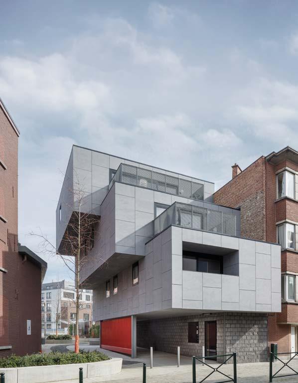 ASUNNOT JA ZENNETUIN-PUISTO SINT-JANS-MOLENBEEK, BELGIA PROJEKTI Puistoalueen ja kolmen sosiaalisen asuntotarjonnan