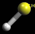 6. Lisää molekyyliin vetyatomi painamalla hiiren oikealla painikkeella happiatomin viereen. 7.