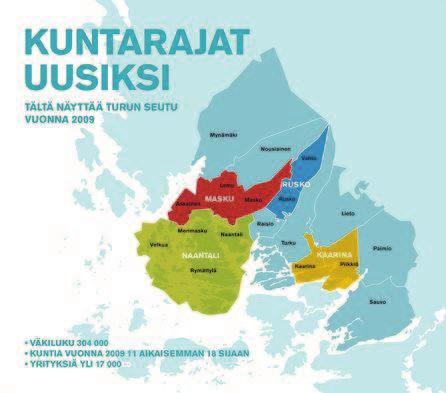 20 3 SUOJATIET TURUN SEUDULLA Inventoinnin tarkoituksena oli kartoittaa yleisillä teillä olevien suojateiden määrä Turun seudulla.