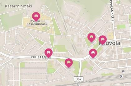 KOUVOLAN KESKUSTAN MOBIILIREITTI Kouvolan keskustan alueelle on luotu arkkitehtuuri-painotteinen mobiilireitti Seppo-alustalle Kouvolan kaupungin perusopetuksen 6.luokkalaisten käyttöön.
