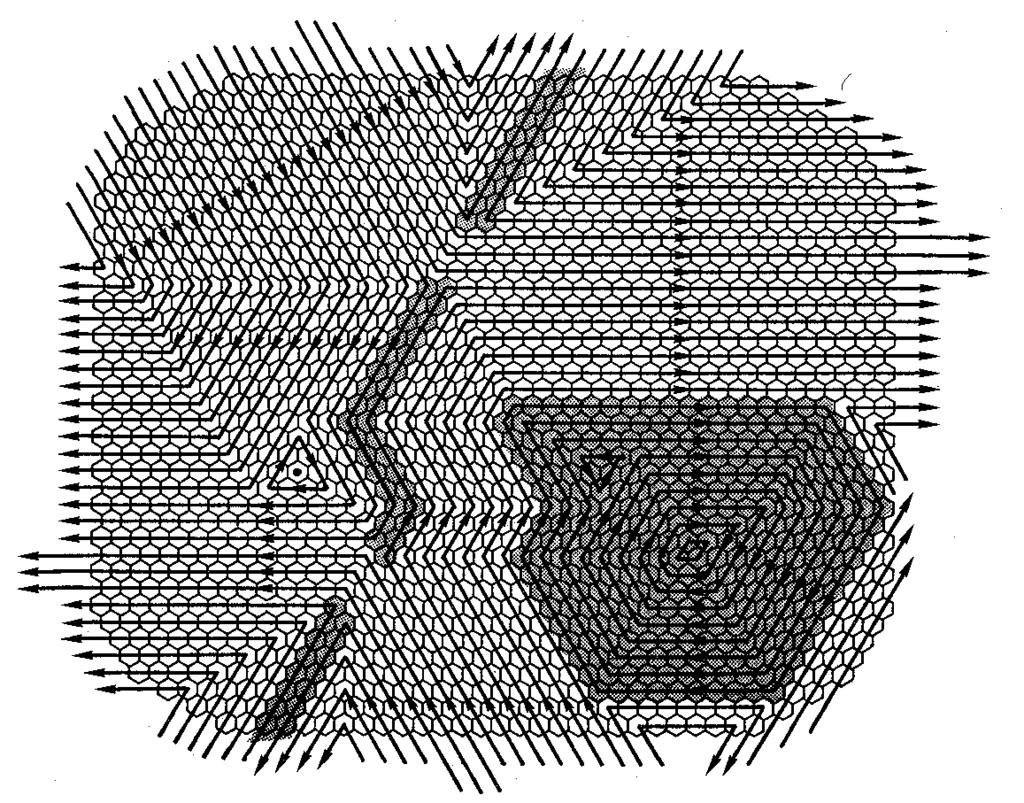 41 taa 1, että s( A, π 1 ) s( A, π 2 ) (429) Jos ei-diagonaalielementit ovat suuria, on todennököisyys pysyä samassa tilassa pieni, ja otos faasiavaruuden on siten parempi Yhtälöiden (424) ja (425)