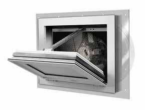 Ilmankäsittelykoneet ja ilmastointipuhaltimet SMOKEMASTER SMWH WALL HATCH Smoke Master Wall Hatch on uusi CE-merkitty seinäasenteinen versio HATCH-savunpoistopuhaltimesta.