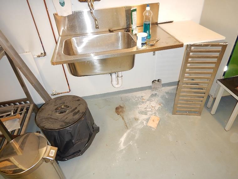 Seinä n verhiltu sisäpulelta kipsilevyllä, jssa tdettiin ksteuteen viittaavia mikrbeja.