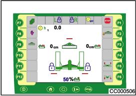 Pos: 61.39.1.24 /BA/Info-Center/CCI-ISOBUS-Terminal/CCI-Swadro/Swadro 1400/Softkeys für die Funktionstasten/Beschreibung der Grafiken (III) für Funktonstasten (F1 bis F12) @ 87\mod_1321275193625_71.