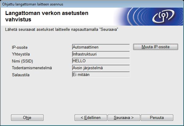 Nelitsoinen osoitin litteen nestekidenäytön yläreunss näyttää tukisemn/reitittimen lngttomn signlin voimkkuuden.