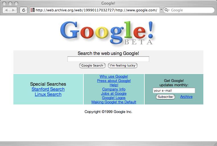 7 / 31 Webin lyhyt historia 1998: Google Google keksi,